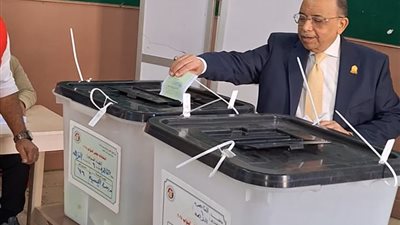 محمود شعراوي يدلي بصوته في انتخابات النواب: المشاركة ضرورة وطنية لصناعة المستقبل