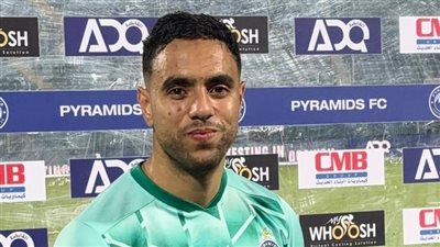 محمد الشيبي يفوز بجائزة أفضل لاعب في مباراة بيراميدز والمقاولون بالدوري
