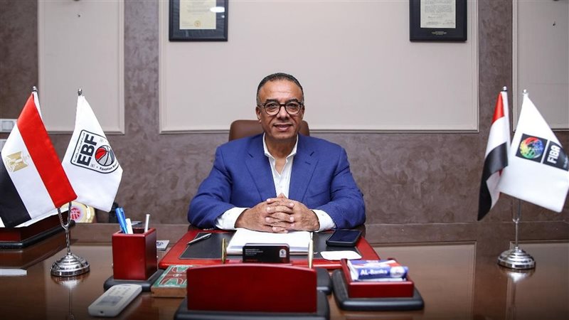 عمرو مصيلحي رئيس اتحاد كرة السلة