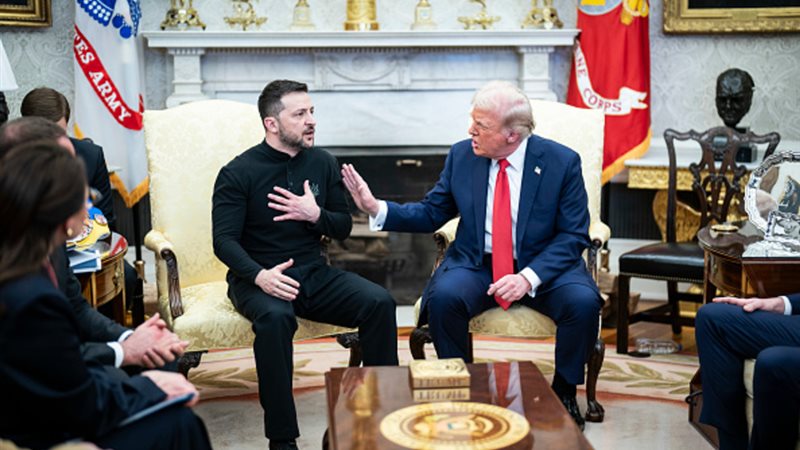 ترامب وزيلينسكي