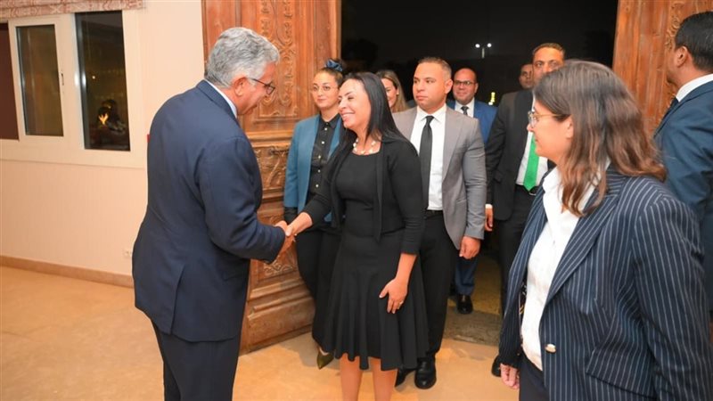  وزيرة التضامن الاجتماعي