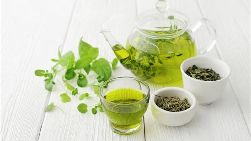 الشاي الأخضر 