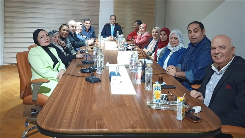 اجتماع اللجنة العليا لرصد الأداء الإعلامي بنقابة الإعلاميين