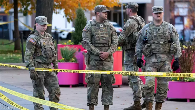 الحادث أدى إلى إصابة اثنين من الحرس الوطني