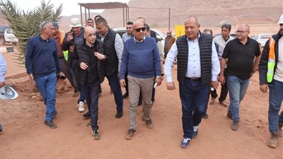 وزير الكهرباء يتفقد المركز الحقلي للمواد النووية بأبو زنيمة لتعظيم الاستفادة من الخامات الأرضية النادرة