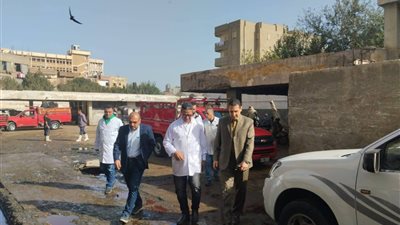 جولة تفقدية للمجزر العمومي بالمحلة قبل بحث خطة تطويره المستقبلية