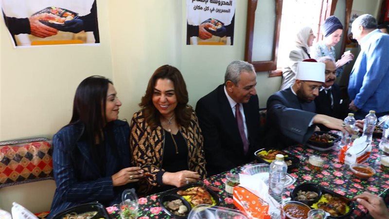 جانب من زيادة مطبخ المحروسة للاطعام