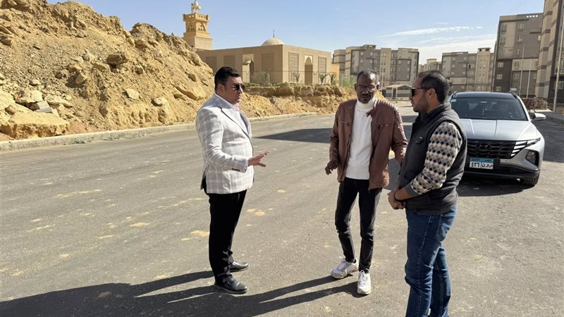 جولة تفقد مشروع سكن مصر