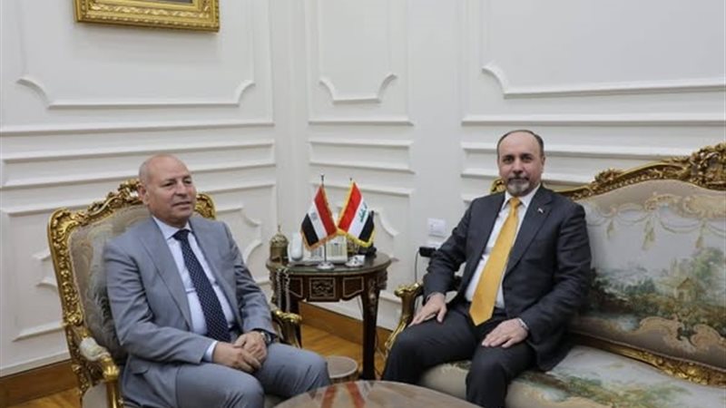 محافظ القاهرة يستقبل أمين محافظ بغداد