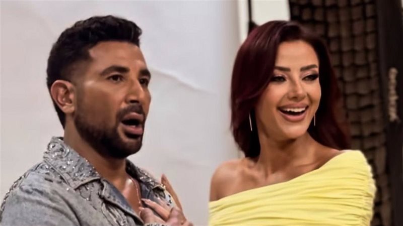 أحمد سعد ورضوى الشربيني