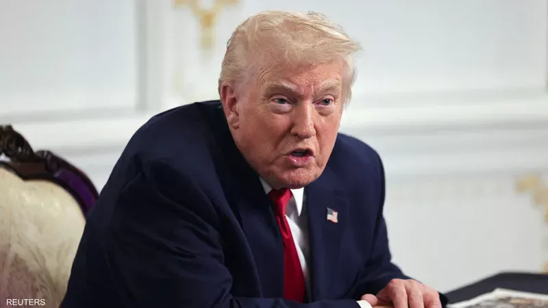 الرئيس الأمريكي دونالد ترامب 