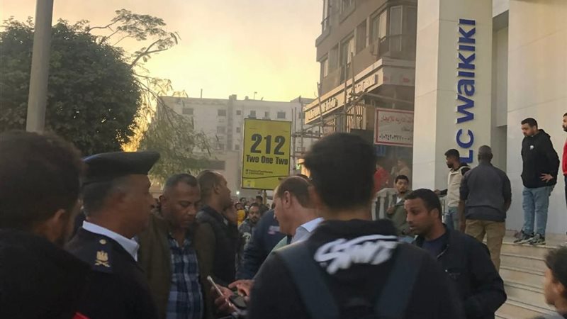 مكان الحريق 