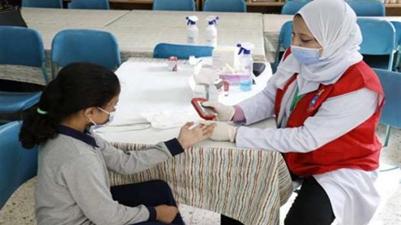 فحص التلاميذ في المدارس
