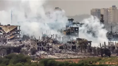 الجيش الإسرائيلي يشن عمليات نسف مكثفة شرق مدينة غزة ويستهدف مواقع حماس