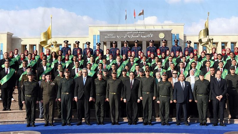 دورة تعايش طلبة جامعة القاهرة بالأكاديمية العسكرية