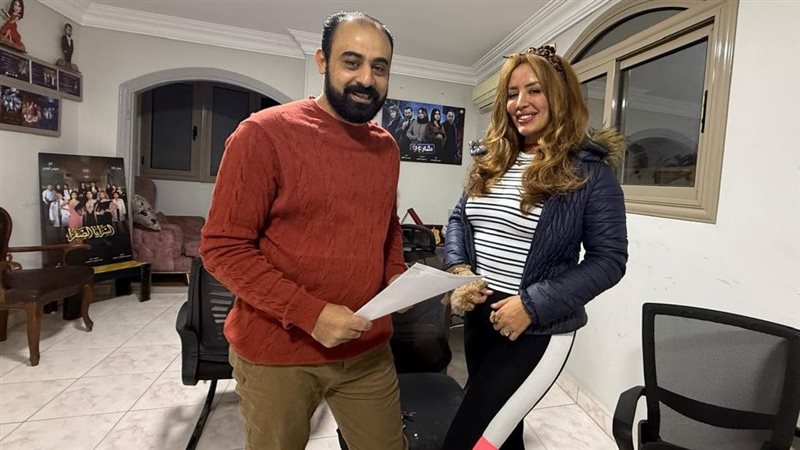 نهى عادل مع مينا المصري