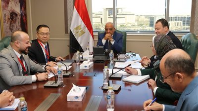 وزير الكهرباء يبحث مع مجموعة 