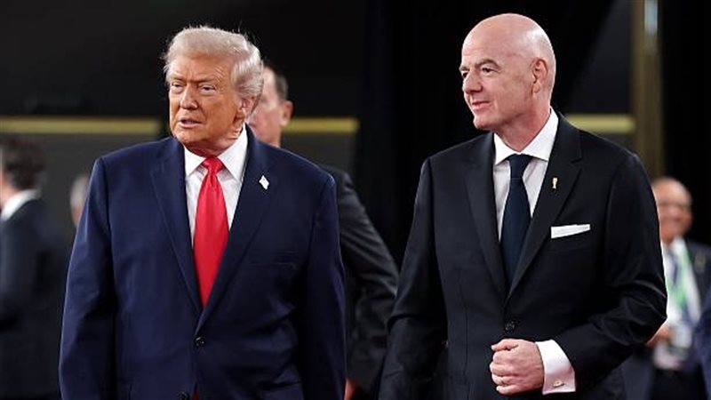 الرئيس ترامب ورئيس الفيفا