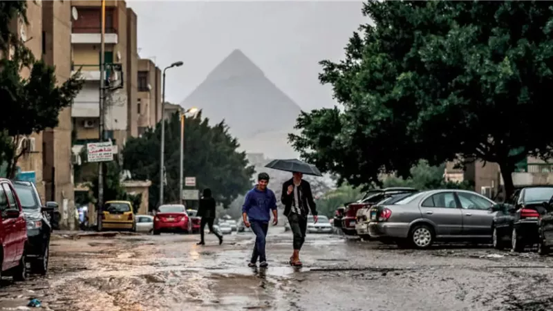 أمطار غزيرة 