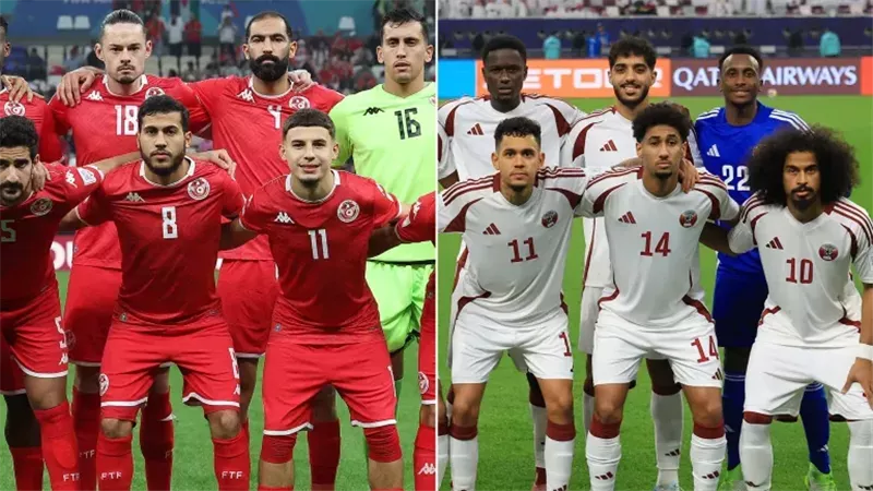 مباراة قطر وتونس