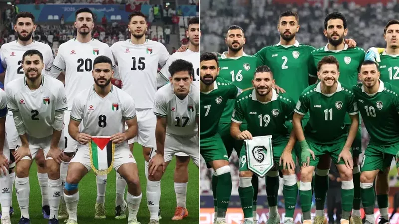 مباراة فلسطين وسوريا