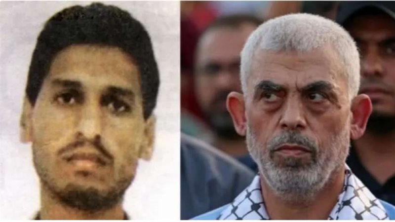  يحيى السنوار ومحمد الضيف