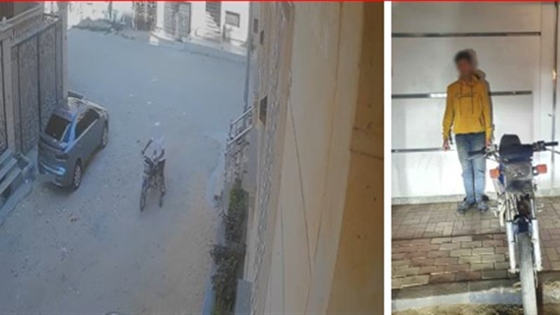 المتهم و الدراجة البخارية 