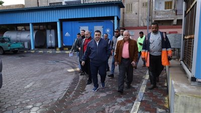 استعدادًا لنوة «القاسم».. رئيس مياه البحيرة يتفقد جاهزية المحطات والروافع
