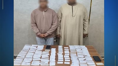 ضبط شخصين بحوزتهما كروت دعائية انتخابية بمركز شرطة أرمنت بالأقصر