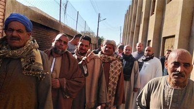 استمرار توافد الناخبين فى دائرة مغاغة وبني مزار للتصويت في انتخابات مجلس النواب