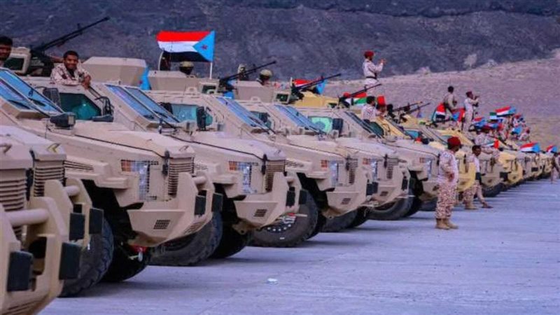 عناصر من القوات الجنوبية اليمنية