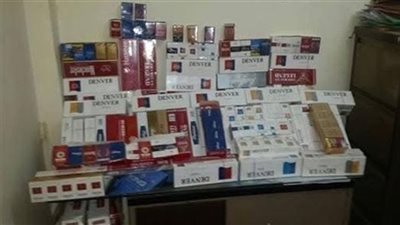 ضربة مفاجئة في العريش.. حملة تموينية تضبط مئات علب السجائر مجهولة المصدر