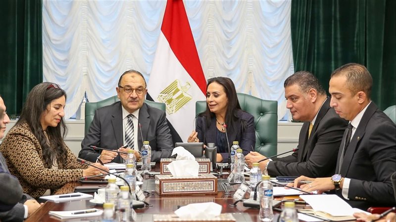 وزيرة التضامن الاجتماعي 
