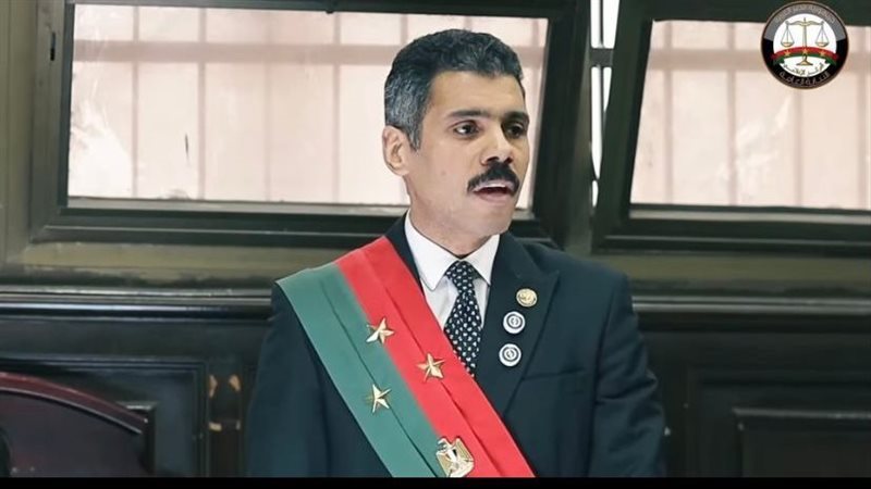 مشهد من مرافعة  النيابة 