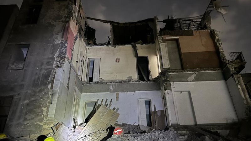 آثار الحادث