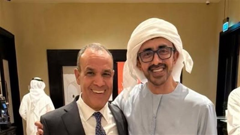 وزير الخارجية ونظيره الاماراتي
