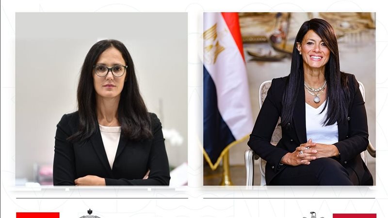 وزيرة التخطيط ونظيرتها الألبانية 