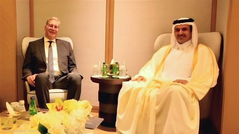 وزير البترول ونظيره القطري