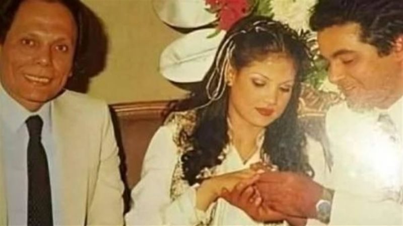 مصطفى متولي وزوجته