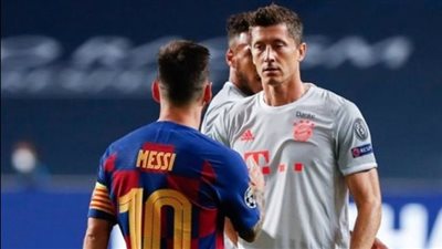 إنتر ميامي يستهدف ليفاندوفسكي.. هل يزامل ميسي في أمريكا؟