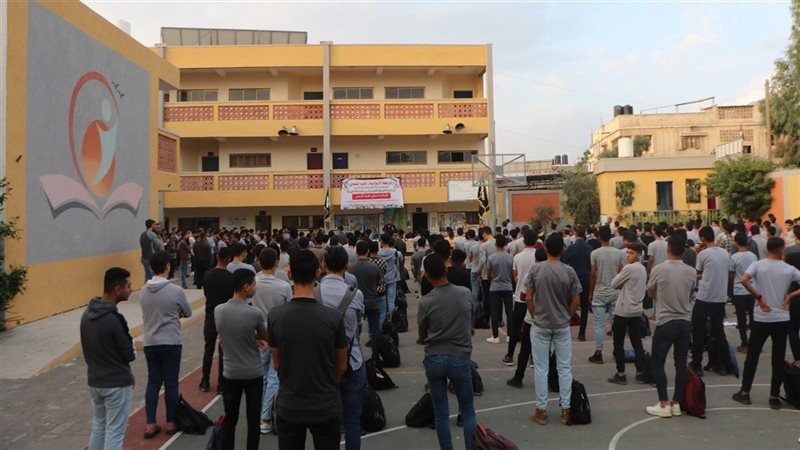 مدرسة الشمال التعليمية ببيت لاهيا