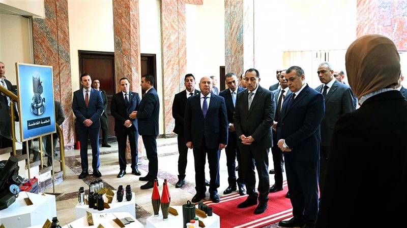 افتتاح مصنع الطلمبات الغاطسة بشركة قها 