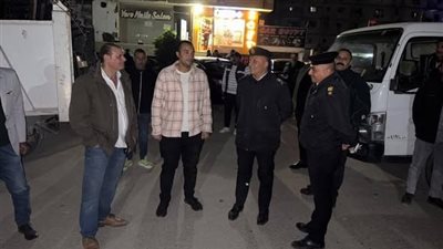 محافظة الجيزة تشن حملة ليلية مكبرة لرفع الإشغالات والتعديات بحدائق الأهرام