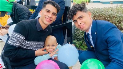 عشان نفرحهم .. طلاب جامعة دمياط في زيارة لمستشفي سرطان الأطفال 57357