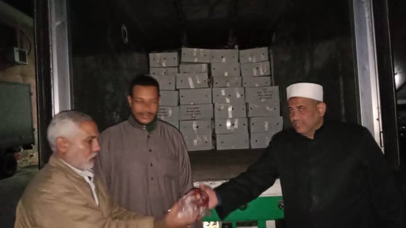  تسليم الأضاحي بمحافظة أسيوط 