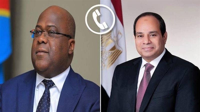 الرئيس عبد الفتاح السيسي ونظيره الكونغولي