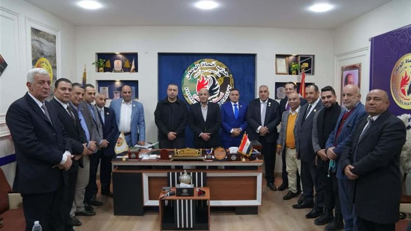 رئيس حزب حماة الوطن يزور سوهاج 