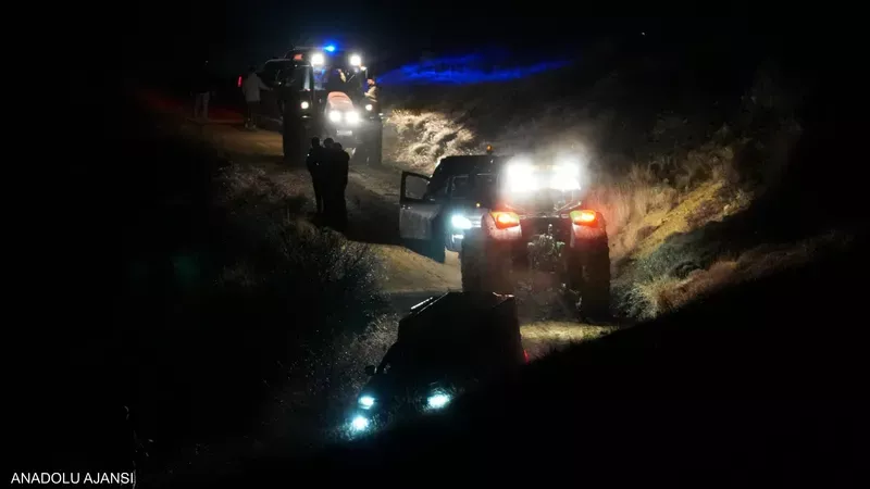 الطائرة سقطت في منطقة وعرة قرب أنقرة