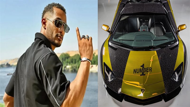 «نمبر وان على الطريق».. أبرز سيارات محمد رمضان الفارهة
