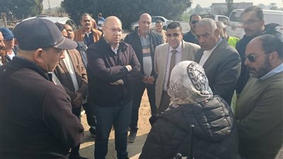 ماذا حدث بجولة نائب محافظ الجيزة بقرية دهشور؟